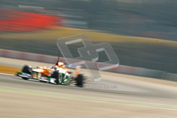 © 2012 Octane Photographic Ltd. Barcelona Winter Test 2 Day 1 - Thursday 24th March 2012. Force India VJM05 - Paul di Resta. Digital Ref :  0231cb1d2146