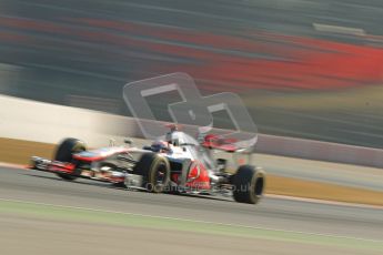 © 2012 Octane Photographic Ltd. Barcelona Winter Test 2 Day 1 - Thursday 1st March 2012. McLaren MP4/27 - Jenson Button. Digital Ref : 0231cb1d2159