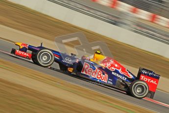 © 2012 Octane Photographic Ltd. Barcelona Winter Test 2 Day 1 - Thursday 1st March 2012. Red Bull RB8 - Mark Webber. Digital Ref : 0231cb1d2198