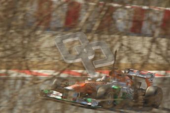 © 2012 Octane Photographic Ltd. Barcelona Winter Test 2 Day 1 - Thursday 24th March 2012. Force India VJM05 - Paul di Resta. Digital Ref : 0231cb1d2239