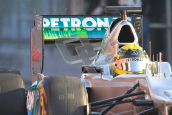 © 2012 Octane Photographic Ltd. Barcelona Winter Test 2 Day 1 - Thursday 1st March 2012. Mercedes W03 - Nico Rosberg. Digital Ref : 0231cb7d7687