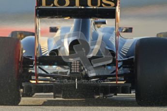 © 2012 Octane Photographic Ltd. Barcelona Winter Test 2 Day 1 - Thursday 1st March 2012. Lotus E20 - Romain Grosjean. Digital Ref : 0231cb7d7762
