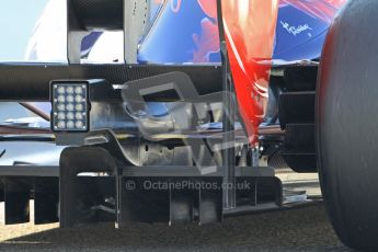 © 2012 Octane Photographic Ltd. Barcelona Winter Test 2 Day 1 - Thursday 1st March 2012. Toro Rosso STR7 - Jean-Eric Vergne. Digital Ref : 0231cb7d7858