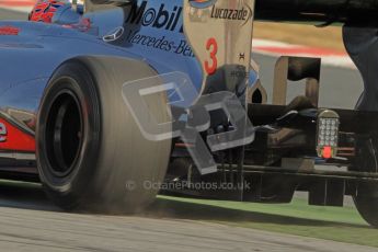 © 2012 Octane Photographic Ltd. Barcelona Winter Test 2 Day 1 - Thursday 1st March 2012. McLaren MP4/27 - Jenson Button. Digital Ref : 0231cb7d7992