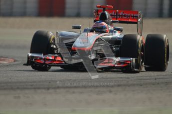 © 2012 Octane Photographic Ltd. Barcelona Winter Test 2 Day 1 - Thursday 1st March 2012. McLaren MP4/27 - Jenson Button. Digital Ref : 0231cb7d8018
