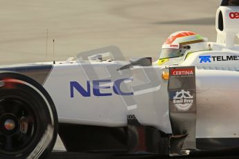 © 2012 Octane Photographic Ltd. Barcelona Winter Test 2 Day 1 - Thursday 24th March 2012. Sauber C31 - Sergio Perez. Digital Ref : 0231lw7d0032