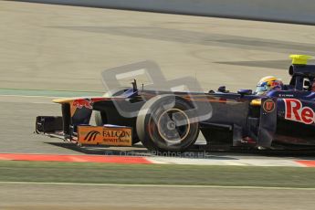 © 2012 Octane Photographic Ltd. Barcelona Winter Test 2 Day 1 - Thursday 24th March 2012. Toro Rosso STR7 - Jean-Eric Vergne. Digital Ref : 0231lw7d0185