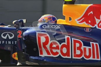 © 2012 Octane Photographic Ltd. Barcelona Winter Test 2 Day 1 - Thursday 1st March 2012. Red Bull RB8 - Mark Webber. Digital Ref : 0231lw7d0330