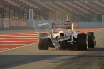 © 2012 Octane Photographic Ltd. Barcelona Winter Test 2 Day 1 - Thursday 1st March 2012. Force India VJM05 - Paul di Resta. Digital Ref : 0231lw7d7473