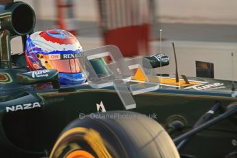 © 2012 Octane Photographic Ltd. Barcelona Winter Test 2 Day 1 - Thursday 1st March 2012. Caterham CT01 - Vitaly Petrov. Digital Ref : 0231lw7d7502