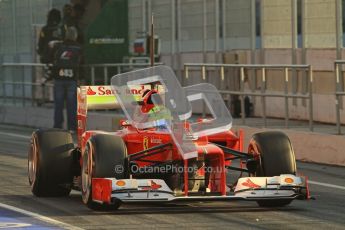 © 2012 Octane Photographic Ltd. Barcelona Winter Test 2 Day 1 - Thursday 1st March 2012. Ferrari F2012 - Felipe Massa. Digital Ref : 0231lw7d7532