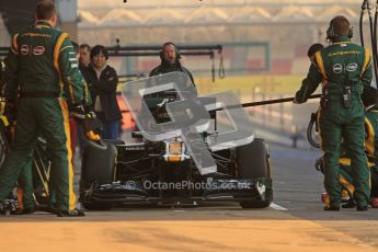 © 2012 Octane Photographic Ltd. Barcelona Winter Test 2 Day 1 - Thursday 1st March 2012. Caterham CT01 - Vitaly Petrov. Digital Ref : 0231lw7d7579