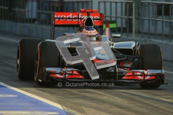 © 2012 Octane Photographic Ltd. Barcelona Winter Test 2 Day 1 - Thursday 1st March 2012. McLaren MP4/27 - Jenson Button. Digital Ref : 0231lw7d7627