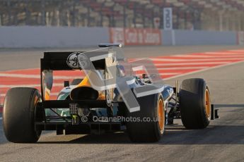 © 2012 Octane Photographic Ltd. Barcelona Winter Test 2 Day 1 - Thursday 1st March 2012. Caterham CT01 - Vitaly Petrov. Digital Ref : 0231lw7d7659