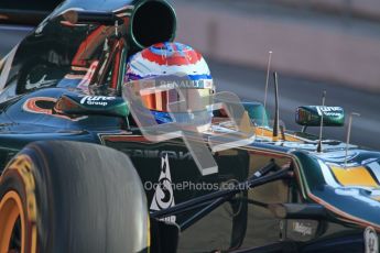 © 2012 Octane Photographic Ltd. Barcelona Winter Test 2 Day 1 - Thursday 1st March 2012. Caterham CT01 - Vitaly Petrov. Digital Ref : 0231lw7d7831