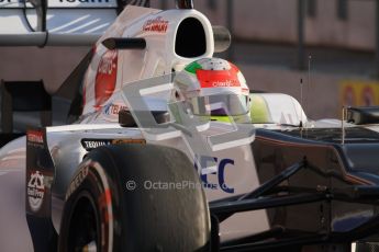 © 2012 Octane Photographic Ltd. Barcelona Winter Test 2 Day 1 - Thursday 1st March 2012. Sauber C31 - Sergio Perez. Digital Ref : 0231lw7d8174