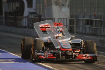 © 2012 Octane Photographic Ltd. Barcelona Winter Test 2 Day 1 - Thursday 1st March 2012. McLaren MP4/27 - Jenson Button. Digital Ref : 0231lw7d8221