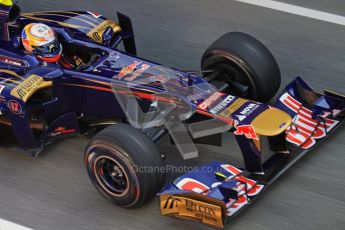 © 2012 Octane Photographic Ltd. Barcelona Winter Test 2 Day 1 - Thursday 24th March 2012. Toro Rosso STR7 - Jean-Eric Vergne. Digital Ref : 0231lw7d8794