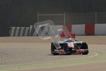 © 2012 Octane Photographic Ltd. Barcelona Winter Test 2 Day 1 - Thursday 1st March 2012. McLaren MP4/27 - Jenson Button. Digital Ref : 0231lw7d9276