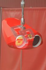© 2012 Octane Photographic Ltd. Barcelona Winter Test 2 Day 2 - Friday 2nd March 2012. Ferrari's latest version of their traffic light system for pit control. Digital Ref :