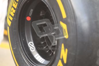 © 2012 Octane Photographic Ltd. Barcelona Winter Test 2 Day 2 - Friday 2nd March 2012. McLaren alloy detail. Digital Ref :