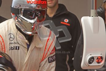 © 2012 Octane Photographic Ltd. Barcelona Winter Test 2 Day 2 - Friday 2nd March 2012. McLaren Practice pit stops. Digital Ref :