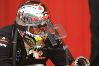 © 2012 Octane Photographic Ltd. Barcelona Winter Test 2 Day 2 - Friday 2nd March 2012. McLaren Practice pit stops. Digital Ref :