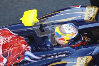 © 2012 Octane Photographic Ltd. Barcelona Winter Test 2 Day 2 - Friday 2nd March 2012. Toro Rosso STR7 - Jean-Eric Vergne. Digital Ref :