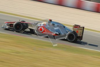 © 2012 Octane Photographic Ltd. Barcelona Winter Test 2 Day 2 - Friday 2nd March 2012. McLaren MP4/27 - Lewis Hamilton. Digital Ref :