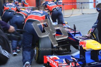© 2012 Octane Photographic Ltd. Barcelona Winter Test 2 Day 2 - Friday 2nd March 2012. Red Bull RB8 - Sebastian Vettel. Digital Ref :