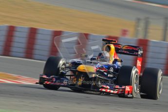 © 2012 Octane Photographic Ltd. Barcelona Winter Test 2 Day 2 - Friday 2nd March 2012. Red Bull RB8 - Sebastian Vettel. Digital Ref :