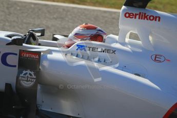 © 2012 Octane Photographic Ltd. Barcelona Winter Test 2 Day 2 - Friday 2nd March 2012. Sauber C31 - Kamui Kobayashi. Digital Ref :