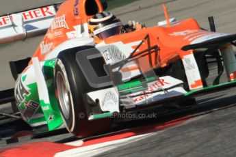 © 2012 Octane Photographic Ltd. Barcelona Winter Test 2 Day 2 - Friday 2nd March 2012. Force India VJM05 - Nico Hulkenberg. Digital Ref :