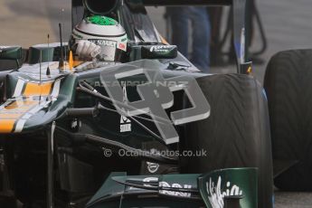 © 2012 Octane Photographic Ltd. Barcelona Winter Test 2 Day 2 - Friday 2nd March 2012. Caterham CT01 - Heikki Kovalainen. Digital Ref :