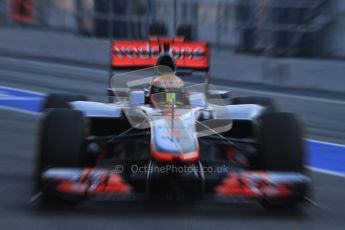 © 2012 Octane Photographic Ltd. Barcelona Winter Test 2 Day 2 - Friday 2nd March 2012. McLaren MP4/27 - Lewis Hamilton. Digital Ref :