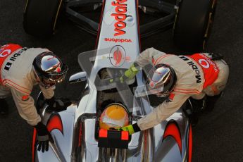 © 2012 Octane Photographic Ltd. Barcelona Winter Test 2 Day 2 - Friday 2nd March 2012. McLaren MP4/27 - Lewis Hamilton. Digital Ref :