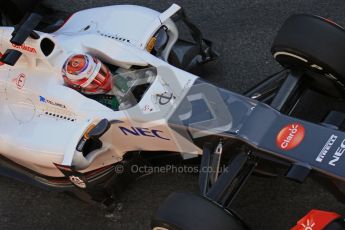 © 2012 Octane Photographic Ltd. Barcelona Winter Test 2 Day 2 - Friday 2nd March 2012. Sauber C31 - Kamui Kobayashi. Digital Ref :