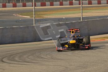 © 2012 Octane Photographic Ltd. Barcelona Winter Test 2 Day 2 - Friday 2nd March 2012. Red Bull RB8 - Sebastian Vettel. Digital Ref :