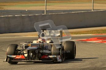 © 2012 Octane Photographic Ltd. Barcelona Winter Test 2 Day 2 - Friday 2nd March 2012. Sauber C31 - Kamui Kobayashi. Digital Ref :