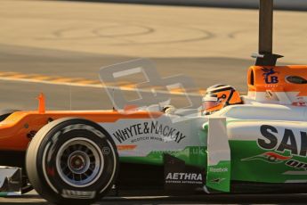 © 2012 Octane Photographic Ltd. Barcelona Winter Test 2 Day 2 - Friday 2nd March 2012. Force India VJM05 - Nico Hulkenberg. Digital Ref :