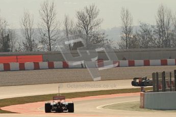 © 2012 Octane Photographic Ltd. Barcelona Winter Test 2 Day 2 - Friday 2nd March 2012. Force India VJM05 - Nico Hulkenberg. Digital Ref :