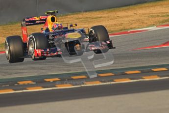 © 2012 Octane Photographic Ltd. Barcelona Winter Test 2 Day 3 - Saturday 3rd March 2012. Red Bull RB8 - Mark Webber. Digital Ref : 0233cb7d9074