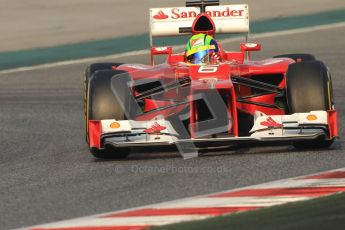 © 2012 Octane Photographic Ltd. Barcelona Winter Test 2 Day 3 - Saturday 3rd March 2012. Ferrari F2012 - Felipe Massa. Digital Ref : 0233cb7d9107