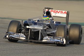 © 2012 Octane Photographic Ltd. Barcelona Winter Test 2 Day 3 - Saturday 3rd March 2012. Williams FW34 - Bruno Senna. Digital Ref : 0233cb7d9146