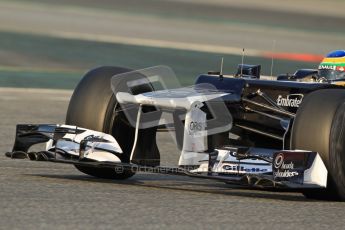 © 2012 Octane Photographic Ltd. Barcelona Winter Test 2 Day 3 - Saturday 3rd March 2012. Williams FW34 - Bruno Senna. Digital Ref : 0233cb7d9151