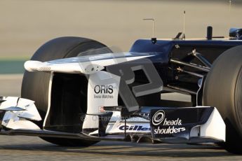 © 2012 Octane Photographic Ltd. Barcelona Winter Test 2 Day 3 - Saturday 3rd March 2012. Williams FW34 - Bruno Senna. Digital Ref : 0233cb7d9153