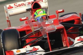© 2012 Octane Photographic Ltd. Barcelona Winter Test 2 Day 3 - Saturday 3rd March 2012. Ferrari F2012 - Felipe Massa. Digital Ref : 0233cb7d9206
