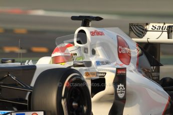 © 2012 Octane Photographic Ltd. Barcelona Winter Test 2 Day 3 - Saturday 3rd March 2012. Sauber C31 - Sergio Perez. Digital Ref : 0233cb7d9233