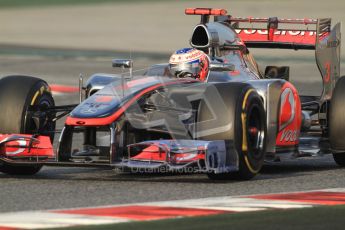 © 2012 Octane Photographic Ltd. Barcelona Winter Test 2 Day 3 - Saturday 3rd March 2012. McLaren MP4/27 - Jenson Button. Digital Ref : 0233cb7d9244