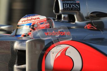 © 2012 Octane Photographic Ltd. Barcelona Winter Test 2 Day 3 - Saturday 3rd March 2012. McLaren MP4/27 - Jenson Button. Digital Ref : 0233cb7d9251